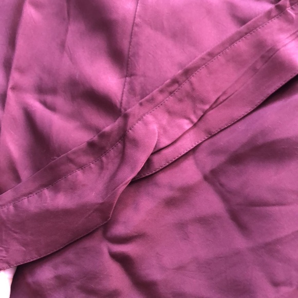 WILFRED Red Midi button-down Slit Skirt - Picture 11 of 17